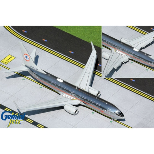 Available To Order – American Airlines B737-800 N905nn Astrojet Polished Flaps Down 1:200 Gemini Jets Model (G2AAL990F)