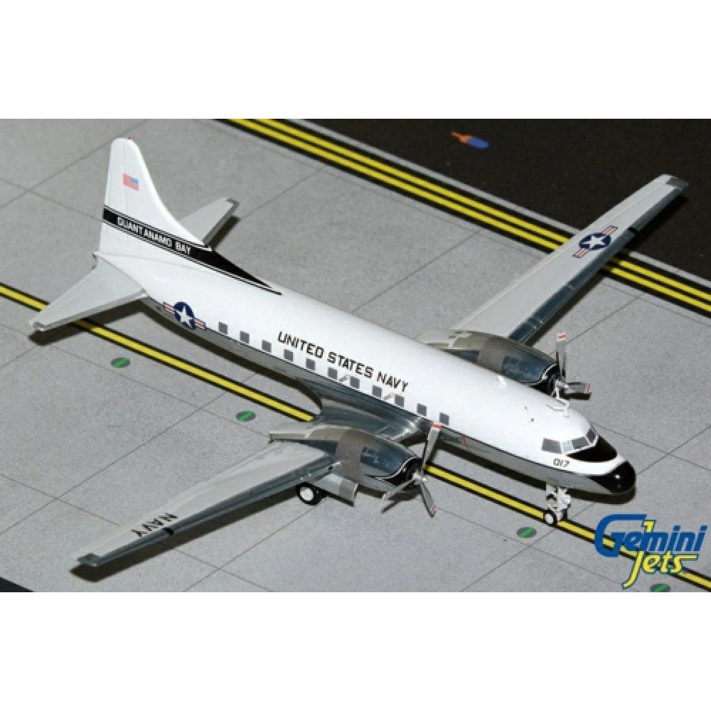 Available to Order – U.s. Navy C-131F Samaritan 141017 Guantanamo Bay 1:200 Gemini Jets Model (G2USN1137)