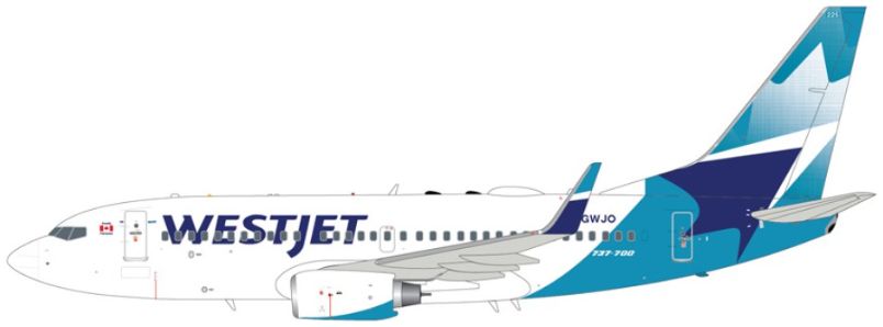 Boeing B737-700W WestJet Airlines C-GWJO 1:200 – diecast model