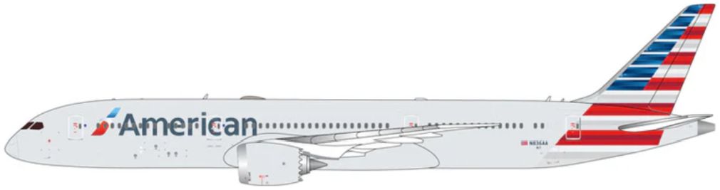 Boeing B787-9 American Airlines N836AA 1:400 – diecast model