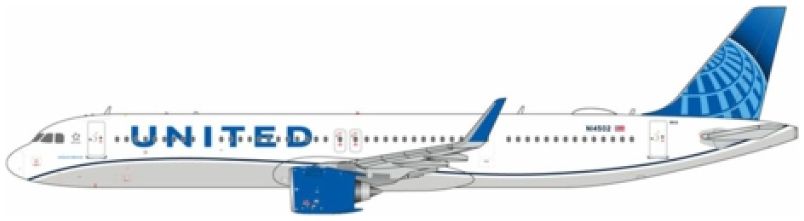 Airbus A321neo United Airlines N14502 1:400 – diecast model