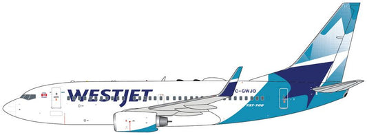 Boeing B737-700W WestJet Airlines C-GWJO 1:400 – diecast model