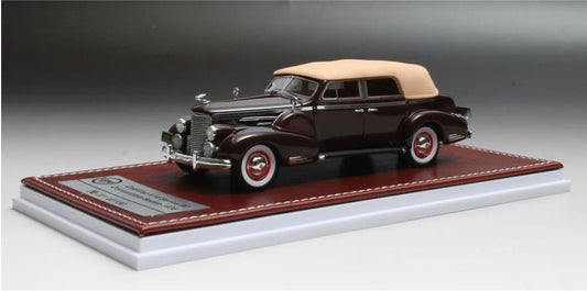 Available To Order – Cadillac V16 Series 90 Convertible Maroon 1938 1:43 Great Iconic Models Model (GIM 006A)