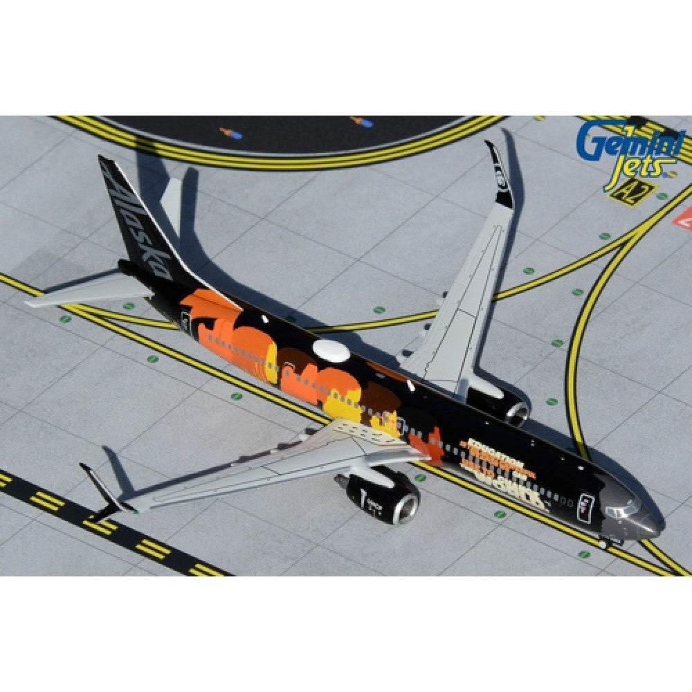 Available to Order – Alaska Airlines B737-900ER N492as Our Commitment Livery 1:400 Gemini Jets Model (GJASA2026)