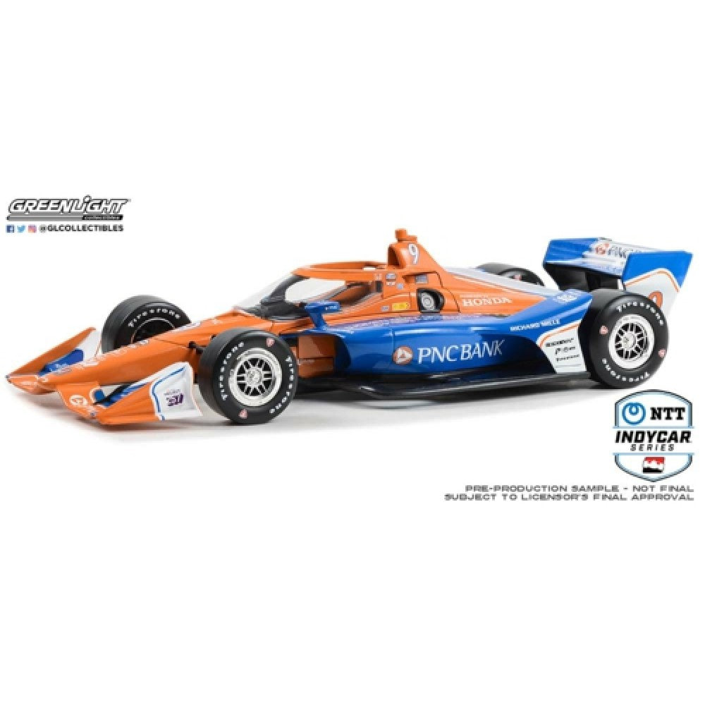 THIS ITEM IS AVAILABLE TO ORDER FROM OUR SUPPLIER - 1:18 GREENLIGHT GL11213 2023 NTT INDYCAR SERIES - NO.9 SCOTT DIXON/CHIP GANASSI RACING WOMEN IN MOTORSPORTS POWERED BY PNC BANK (ROAD COURSE CONFIGURATION)