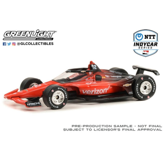 THIS ITEM IS AVAILABLE TO ORDER FROM OUR SUPPLIER - 1:64 GREENLIGHT GL11566 2023 NTT INDYCAR SERIES - NO.12 WILL POWER/TEAM PENSKE, VERIZON