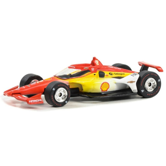 THIS ITEM IS AVAILABLE TO ORDER FROM OUR SUPPLIER - 1:64 GREENLIGHT GL11580 2023 NTT INDYCAR SERIES - NO.2 J.NEWGARDEN/TEAM PENSKE SHELL OIL - 2023 INDIANAPOLIS 500 CHAMPION