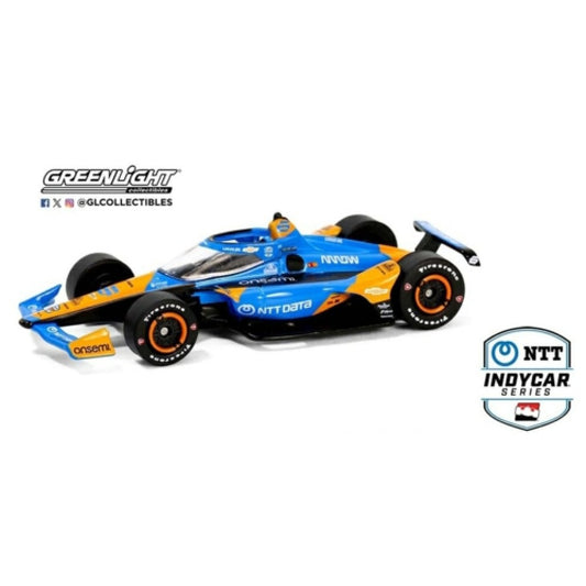 THIS ITEM IS AVAILABLE TO ORDER FROM OUR SUPPLIER - 1:64 GREENLIGHT GL11593 2024 NTT INDYCAR SERIES - NO.6 DAVID MALUKAS/ARROW MCLAREN TBD