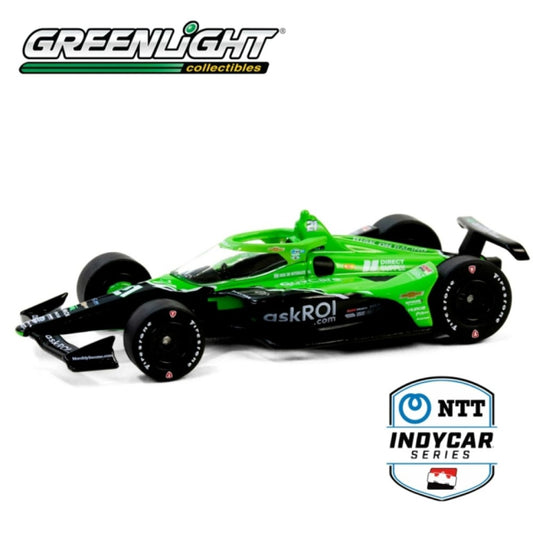 THIS ITEM IS AVAILABLE TO ORDER FROM OUR SUPPLIER - 1:64 GREENLIGHT GL11605 2024 NTT INDYCAR SERIES - NO.21 RINUS VEEKAY/ED CARPENTER RACING, TBD