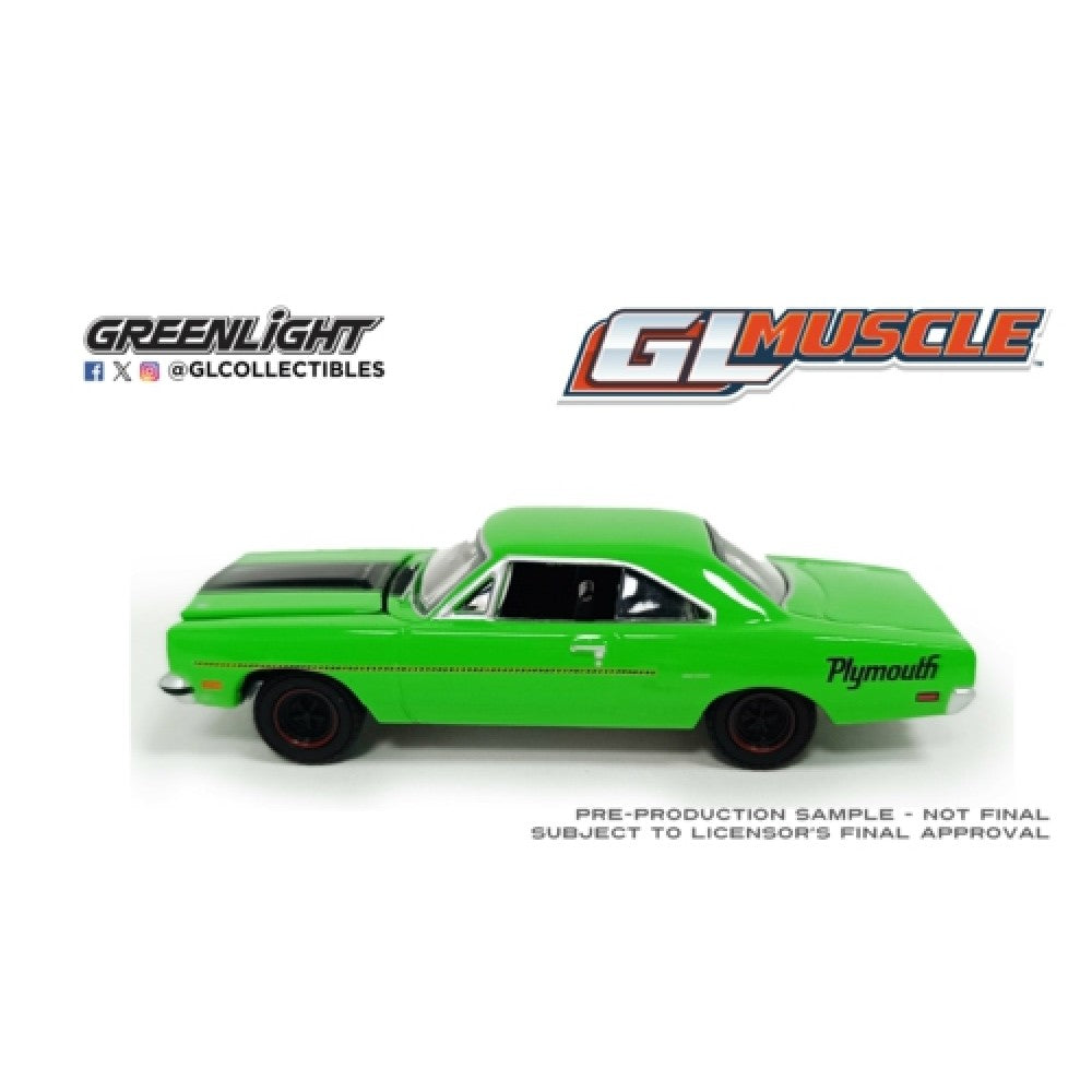 Available to Order – GL Muscle Series 30 - Plymouth Road Runner 1970 - Green 1:64 GreenLight Model (GL13370-B)