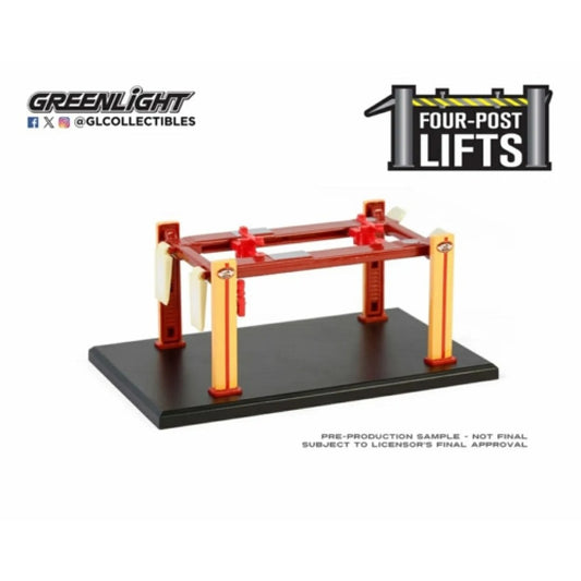 THIS ITEM IS AVAILABLE TO ORDER FROM OUR SUPPLIER - 1:64 GREENLIGHT GL16210-A AUTO BODY SHOP - FOUR-POSTS LIFTS SERIES 6 - BUSTED KNUCKLE GARAGE SOLID PACK