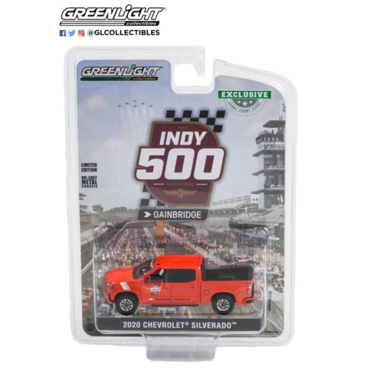 THIS ITEM IS AVAILABLE TO ORDER FROM OUR SUPPLIER - 1:64 GREENLIGHT GL30259 2020 CHEVROLET SILVERADO 104TH INDY 500 OFFICIAL TRUCK (HOBBY EXCLUSIVE)