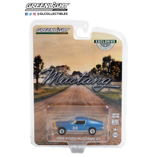 THIS ITEM IS AVAILABLE TO ORDER FROM OUR SUPPLIER - 1:64 GREENLIGHT GL30328 1968 FORD MUSTANG GT FASTBACK RACE CAR NO.00 (HOBBY EXCLUSIVE)