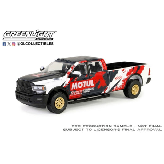 THIS ITEM IS AVAILABLE TO ORDER FROM OUR SUPPLIER - 1:64 GREENLIGHT GL30489 2022 RAM 2500 - MOTUL TEKMA PERFORMANCE DIESEL OIL