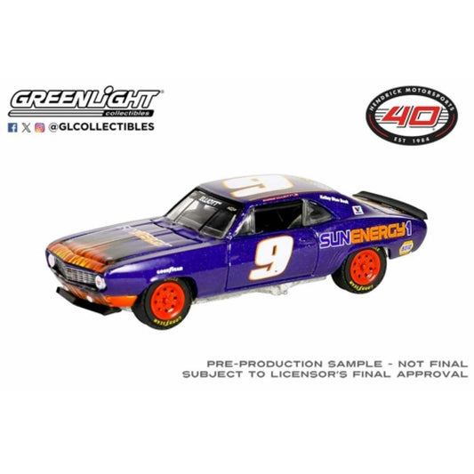 THIS ITEM IS AVAILABLE TO ORDER FROM OUR SUPPLIER - 1:64 GREENLIGHT GL30494 1969 CHEVROLET CAMARO - CHASE ELLIOT AND HENDRICK MOTORSPORTS FIRST WIN TRIBUTE - AUGUST 5 2018 - WATKINS GLEN, NY