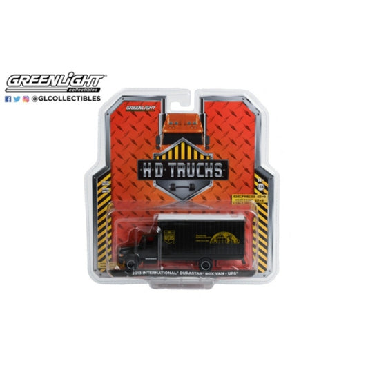 THIS ITEM IS AVAILABLE TO ORDER FROM OUR SUPPLIER - 1:64 GREENLIGHT GL33240-B H.D. TRUCKS SERIES 24 2013 INTERNATIONAL DURASTAR BOX VAN UPS