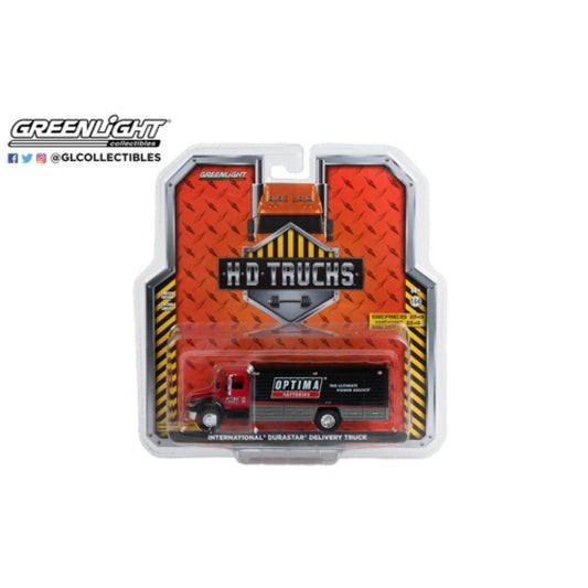 THIS ITEM IS AVAILABLE TO ORDER FROM OUR SUPPLIER - 1:64 GREENLIGHT GL33240-C H.D. TRUCKS SERIES 24 INTERNATIONAL DURASTAR 4400 DELIVERY TRUCK OPTIMA BATTERIES