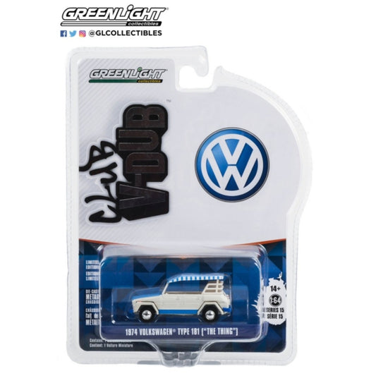 THIS ITEM IS AVAILABLE TO ORDER FROM OUR SUPPLIER - 1:64 GREENLIGHT GL36060-D CLUB VEE-DUB SERIES 15 - 1974 VW THING (TYPE 181) ACAPULCO THING