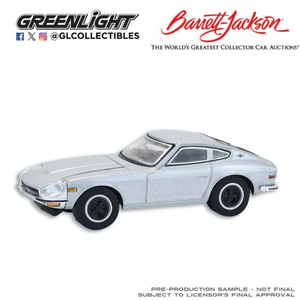 Available to Order – Barrett-Jackson Series 16 - 1970 Datsun 240z (palm Beach 2023) 1:64 GreenLight Model (GL37330-D)