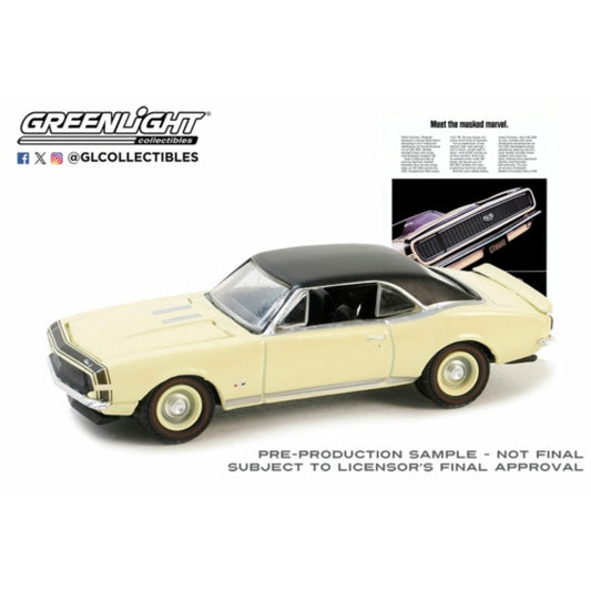 THIS ITEM IS AVAILABLE TO ORDER FROM OUR SUPPLIER - 1:64 GREENLIGHT GL39140-C VINTAGE AD CARS SERIES 10 - 1967 CHEVROLET CAMARO SS/RS SOLID PACK