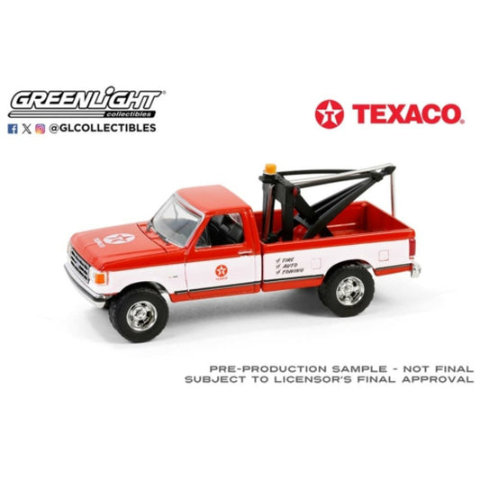 THIS ITEM IS AVAILABLE TO ORDER FROM OUR SUPPLIER - 1:64 GREENLIGHT GL41165-D TEXACO SPECIAL EDITION SERIES 1 - 1988 FORD F-250 WITH DROP-IN TOWN HOOK