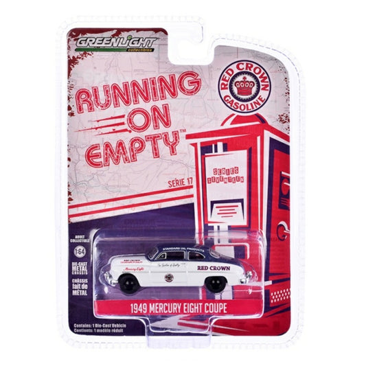 THIS ITEM IS AVAILABLE TO ORDER FROM OUR SUPPLIER - 1:64 GREENLIGHT GL41170-B RUNNING ON EMPTY SERIES 17 - 1949 MERCURY EIGHT COUPE - RED CROWN