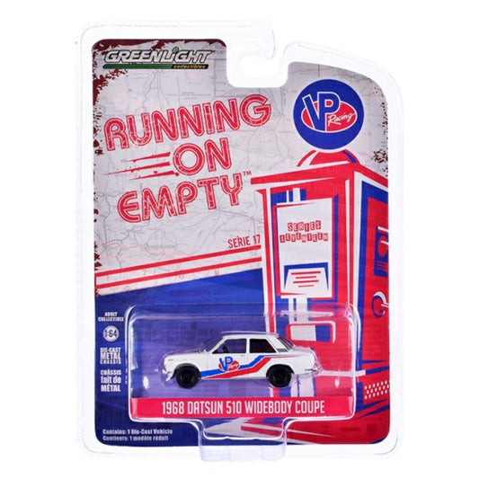 THIS ITEM IS AVAILABLE TO ORDER FROM OUR SUPPLIER - 1:64 GREENLIGHT GL41170-C RUNNING ON EMPTY SERIES 17 - 1968 DATSUN 510WIDEBOY COUPE - VP RACING FUELS
