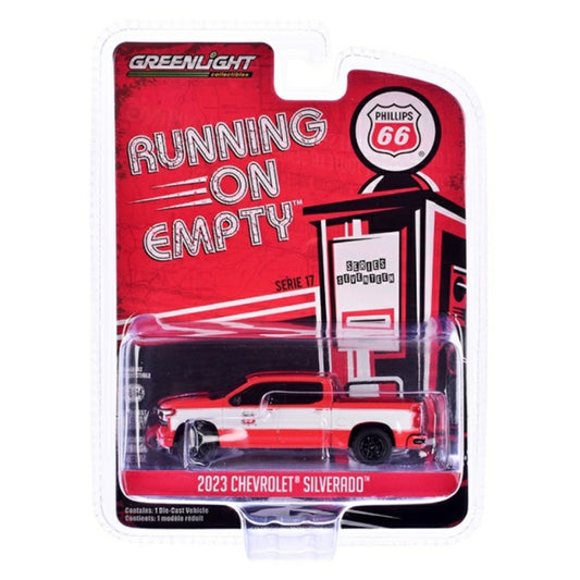 THIS ITEM IS AVAILABLE TO ORDER FROM OUR SUPPLIER - 1:64 GREENLIGHT GL41170-F RUNNING ON EMPTY SERIES 17 - 2023 CHEVROLET SILVERADO - QUAKER STATE