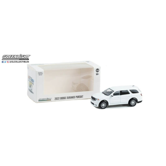 Hot Pursuit 2022 Dodge Durango White (Hobby Exclusive) 1:64 GreenLight Model