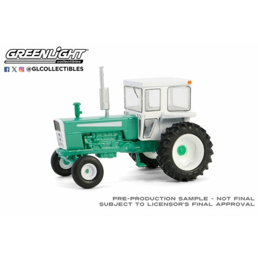 THIS ITEM IS AVAILABLE TO ORDER FROM OUR SUPPLIER - 1:64 GREENLIGHT GL48090-A DOWN ON THE FARM SERIES 9 - 1973 TRACTOR WITH CLOSED CAB - GREEN AND WHITE SOLID PACK