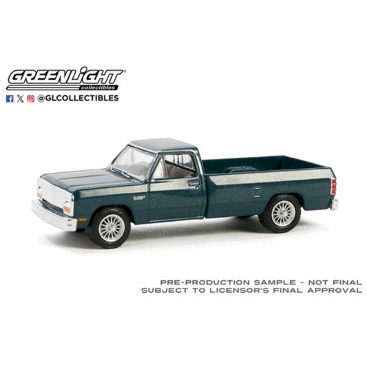 THIS ITEM IS AVAILABLE TO ORDER FROM OUR SUPPLIER - 1:64 GREENLIGHT GL48090-B DOWN ON THE FARM SERIES 9 - 1982 DODGE RAM W250 POWER RAM - MEDIUM SEASPRAY GREEN METALLIC SOLID PACK