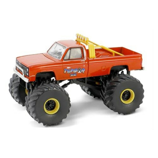 THIS ITEM IS AVAILABLE TO ORDER FROM OUR SUPPLIER - 1:64 GREENLIGHT GL49150-B KINGS OF CRUNCH SERIES 15 - BUFFALO TREMER II - 1986 CHEVY SILVERADO