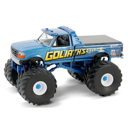 THIS ITEM IS AVAILABLE TO ORDER FROM OUR SUPPLIER - 1:64 GREENLIGHT GL49150-F KINGS OF CRUNCH SERIES 15 - GOLIATHS REVENGE - 1992 FORD F-250