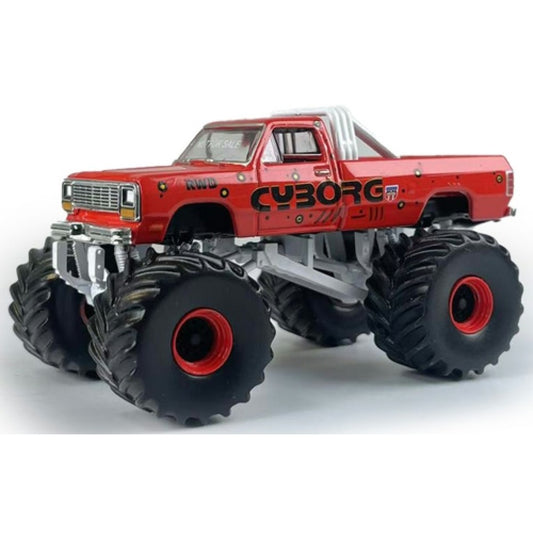 THIS ITEM IS AVAILABLE TO ORDER FROM OUR SUPPLIER - 1:64 GREENLIGHT GL49160-E KINGS OF CRUNCH SERIES 16 - CYBORG - 1990 DODGE RAM D250