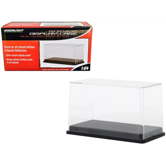 THIS ITEM IS AVAILABLE TO ORDER FROM OUR SUPPLIER - 1:64 GREENLIGHT GL55027 ACRYLIC DISPLAY CASE WITH PLASTIC BASE (4.25INCH L X 2.25INCH W X 1.75INCH H)