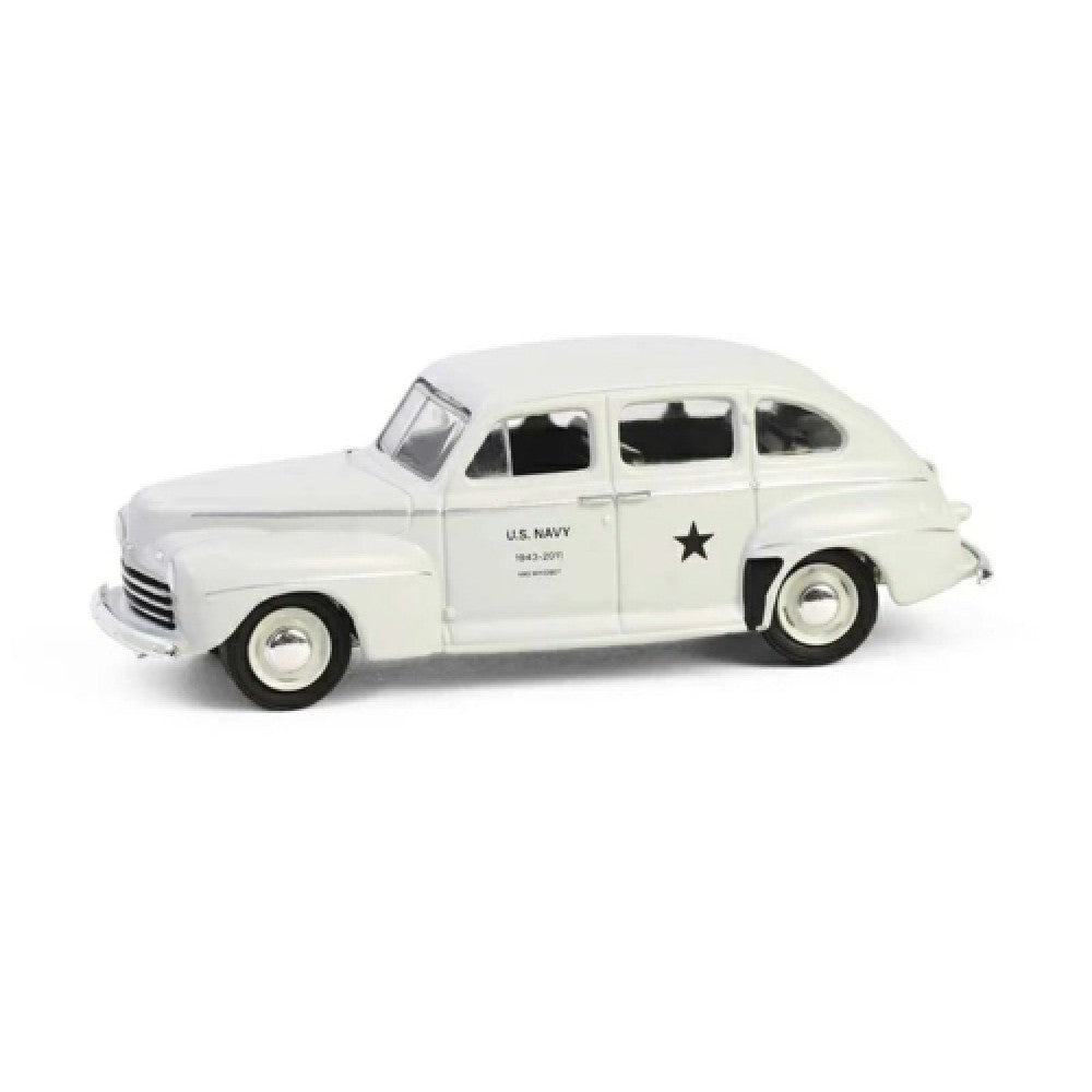 THIS ITEM IS AVAILABLE TO ORDER FROM OUR SUPPLIER - 1:64 GREENLIGHT GL61050-C BATTALION 64 SERIES 5 - 1946 FORD FORDOR SUPER DELUXE - U.S. NAVY STAFF CAR
