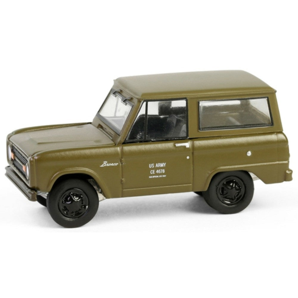 THIS ITEM IS AVAILABLE TO ORDER FROM OUR SUPPLIER - 1:64 GREENLIGHT GL61050-D BATTALION 64 SERIES 5 - 1966 FORD BRONCO - U.S. ARMY PROPOSAL