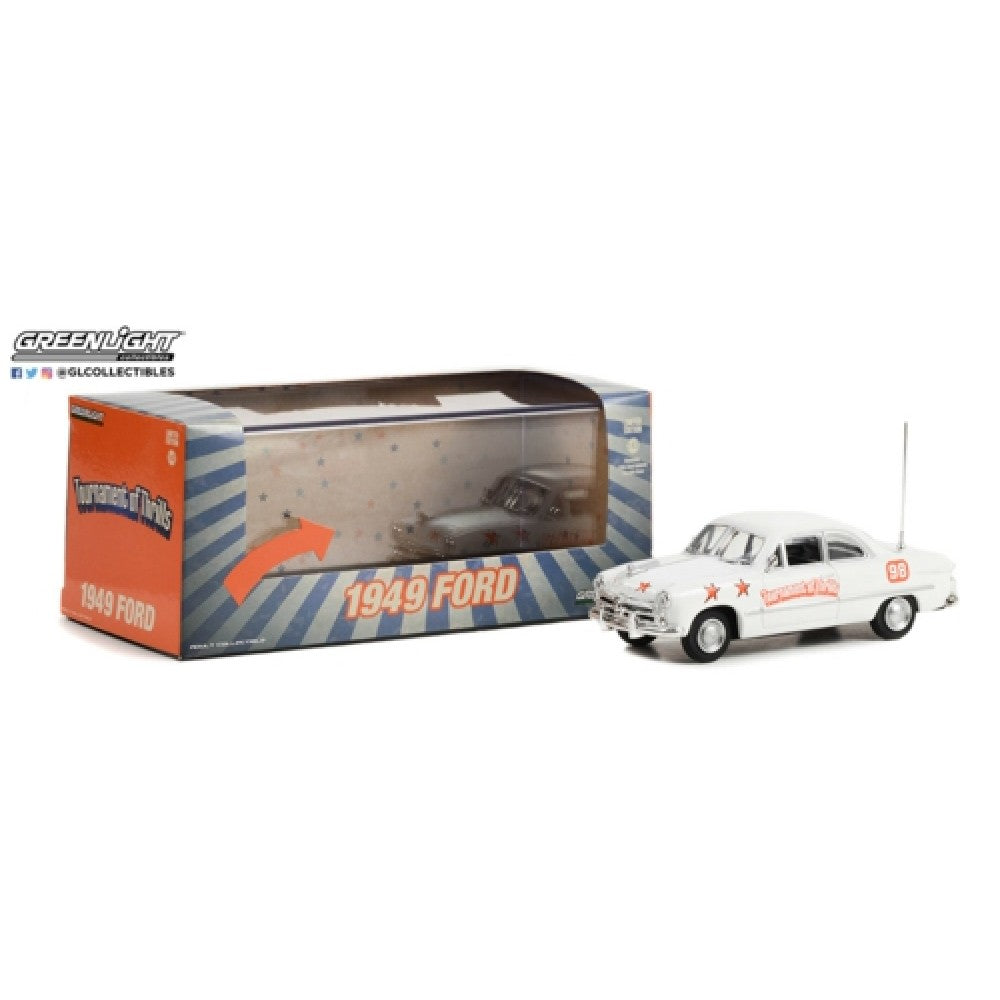 THIS ITEM IS AVAILABLE TO ORDER FROM OUR SUPPLIER - 1:43 GREENLIGHT GL86352 1949 FORD TOURNAMENT OF THRILLS THRILL SHOW CAR