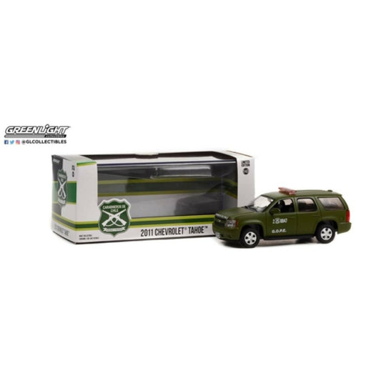 THIS ITEM IS AVAILABLE TO ORDER FROM OUR SUPPLIER - 1:43 GREENLIGHT GL86620 2011 CHEVROLET TAHOE POLICE CARABINEROS DE CHILE (GOPE)