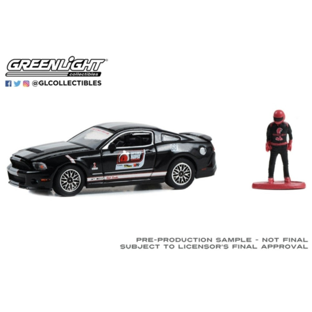 THIS ITEM IS AVAILABLE TO ORDER FROM OUR SUPPLIER - 1:64 GREENLIGHT GL97150-E THE HOBBY SHOP SERIES 15 2010 SHELBY GT500 NO.68 OPTIMA ULTIMATE STREET CAR INVITATIONAL WITH RACE CAR DRIVER