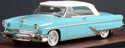 Available to Order – Lincoln Capri Convertible Taos Turquoise Closed Top 1955 1:43 (GLM 101902)
