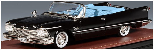 Imperial Crown Convertible Black Open Roof 1957 1:43 – diecast model