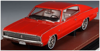 Dodge Charger Bright Red 1967 1:43 – diecast model