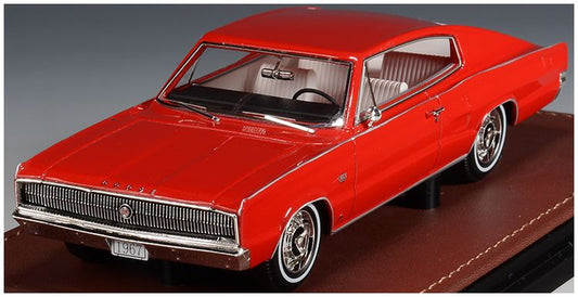 Dodge Charger Bright Red 1967 1:43 – diecast model