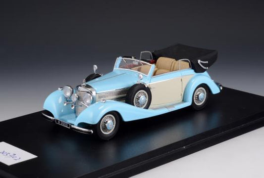 Mercedes-Benz 540K Cabriolet B 1937 blue/w 1:43 – diecast model
