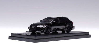 Available To Order – DarwinPro Widebody RS6 Avant Race Black 2017 1:64 (GLM 640403)