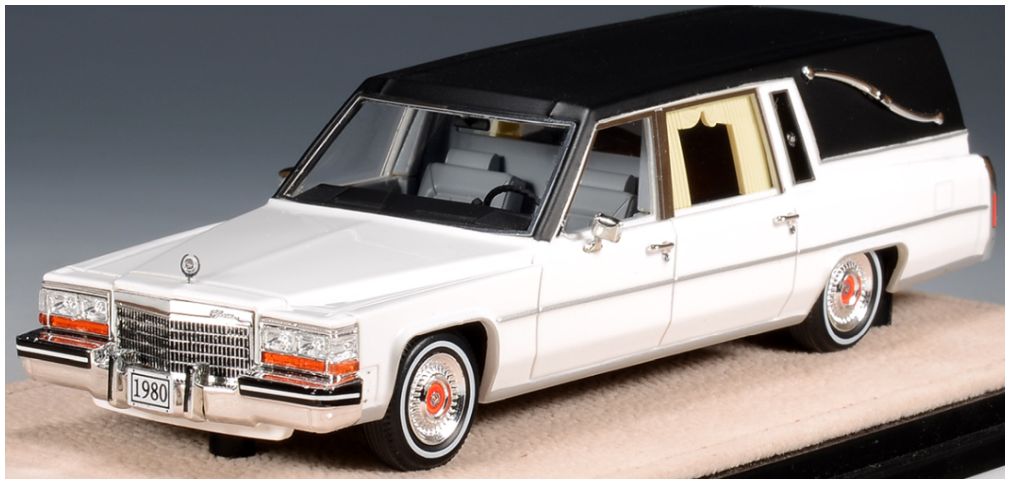 Available To Order – Cadillac Superior Hearse White 1980 1:43 (GLM 80802)