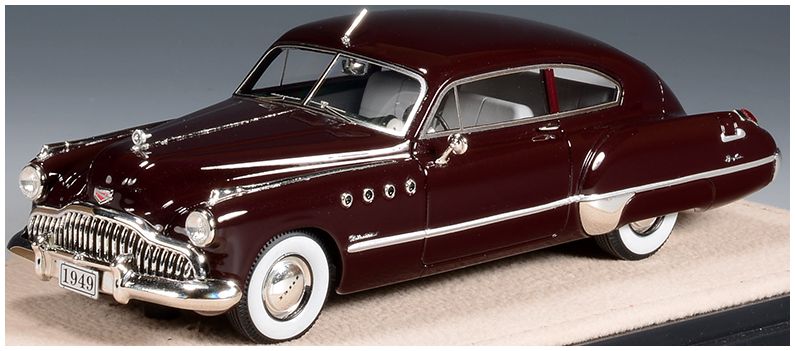Buick Roadmaster Sedanette Royal Maroon 1949 1:43 – diecast model