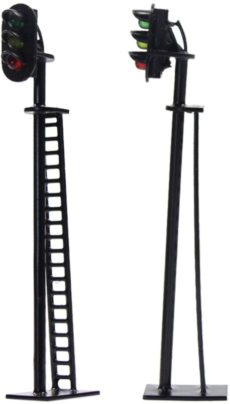 Gauge 3 Aspect Signal Pairs Red/Amber/ Green 1:76 – diecast model