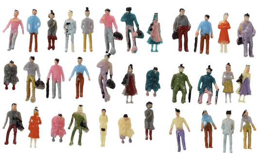 Available To Order – Architecture Mixed Painted Figures 1:100 (GMS F006)